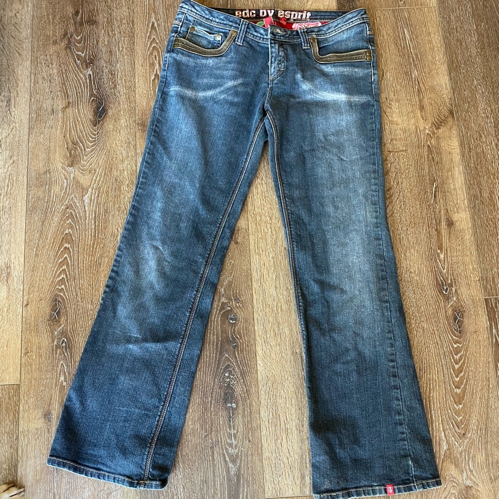 Edc by espirt five Women’s blue denim jeans